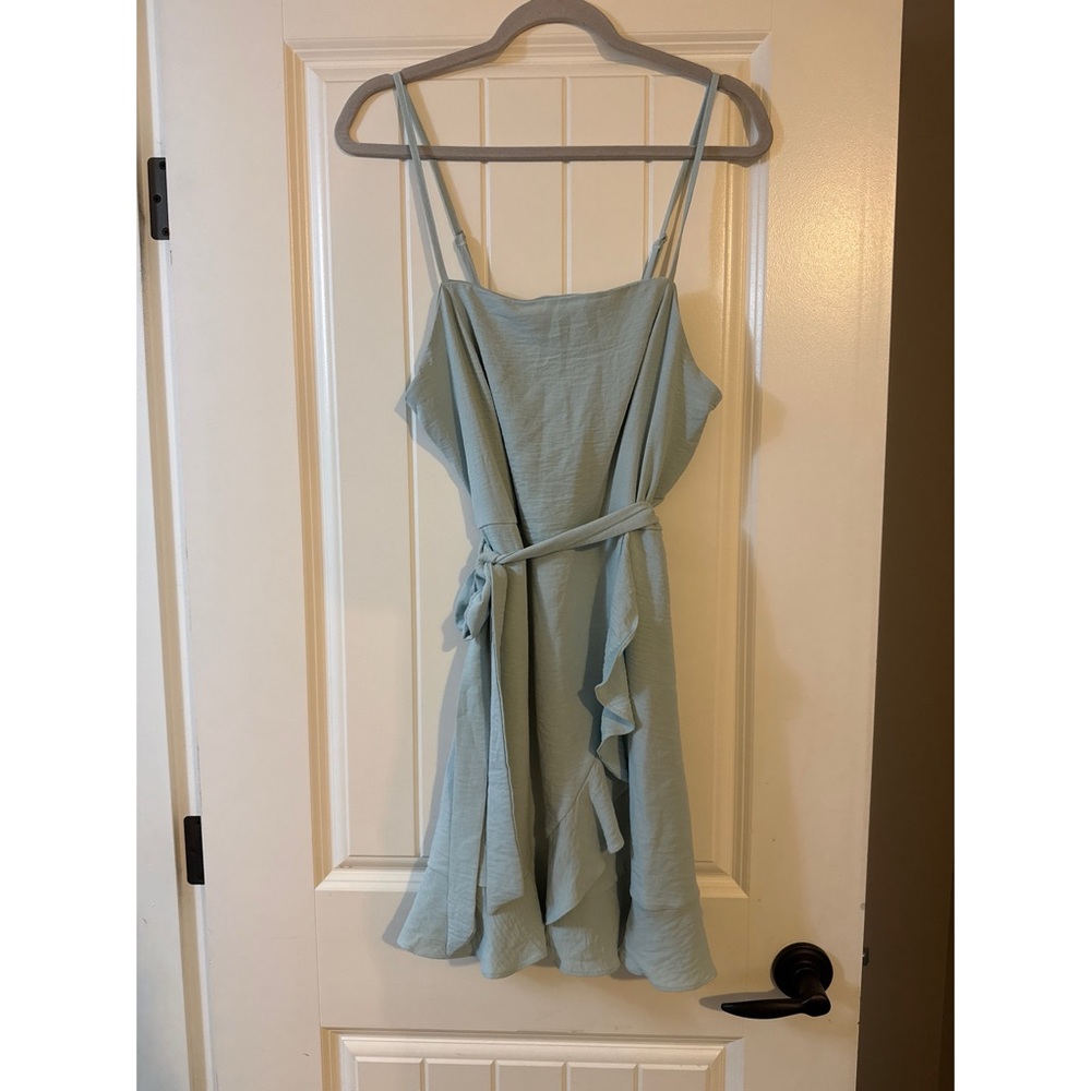 Light Blue Sleeveless Dress